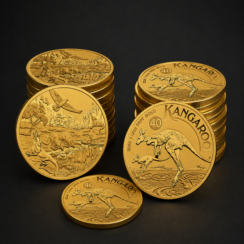 Gold bullion coins available from Darling Downs Bullion