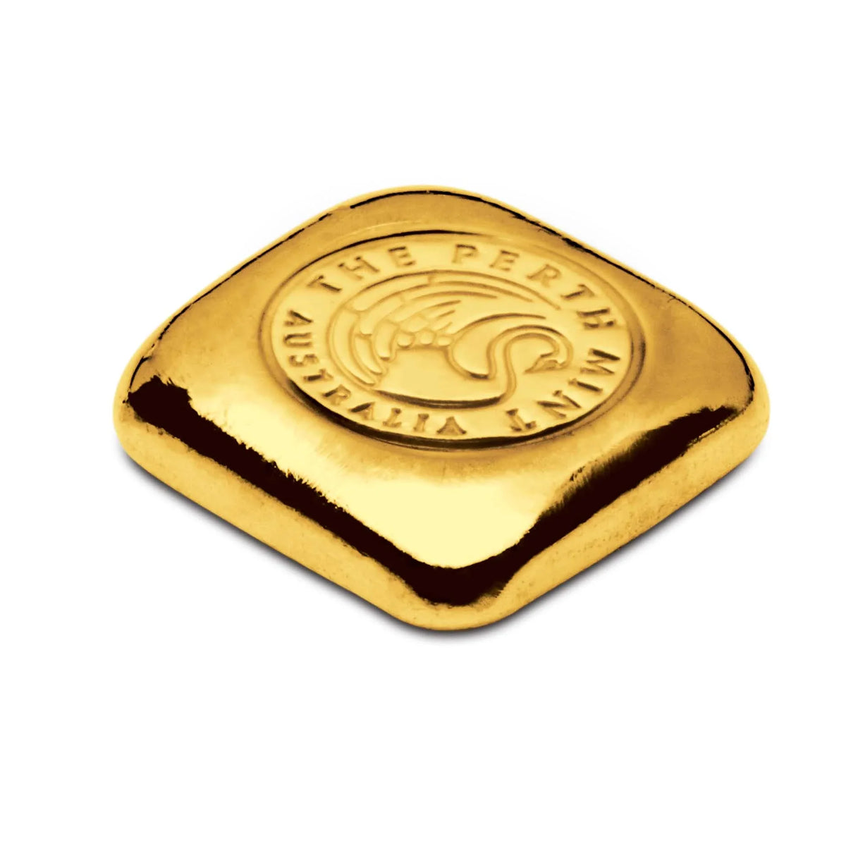 1oz Perth Mint gold cast bar