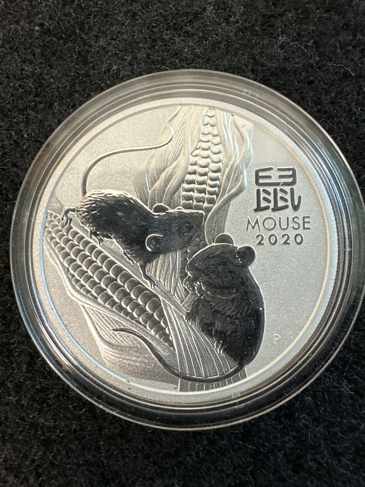 1oz Silver 2020 Perth Mint Lunar Year of the Mouse coin .9999