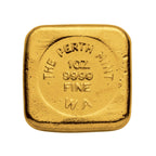 1oz Perth Mint gold cast bar – front view