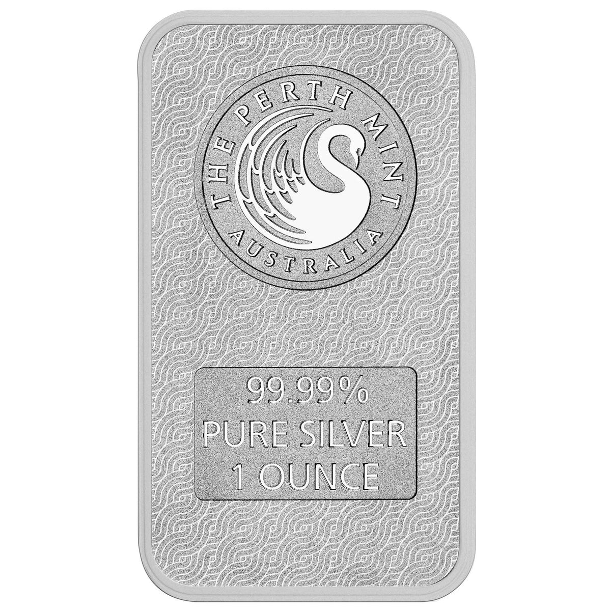 1oz Perth Mint Lunar Snake Silver Minted Bar 2025 .9999