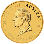 2026 1oz Perth Mint Gold Kangaroo 40th Anniversary bullion coin – obverse