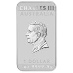 1oz silver 2026 Perth Mint Lunar Horse Rectangular minted bar .9999