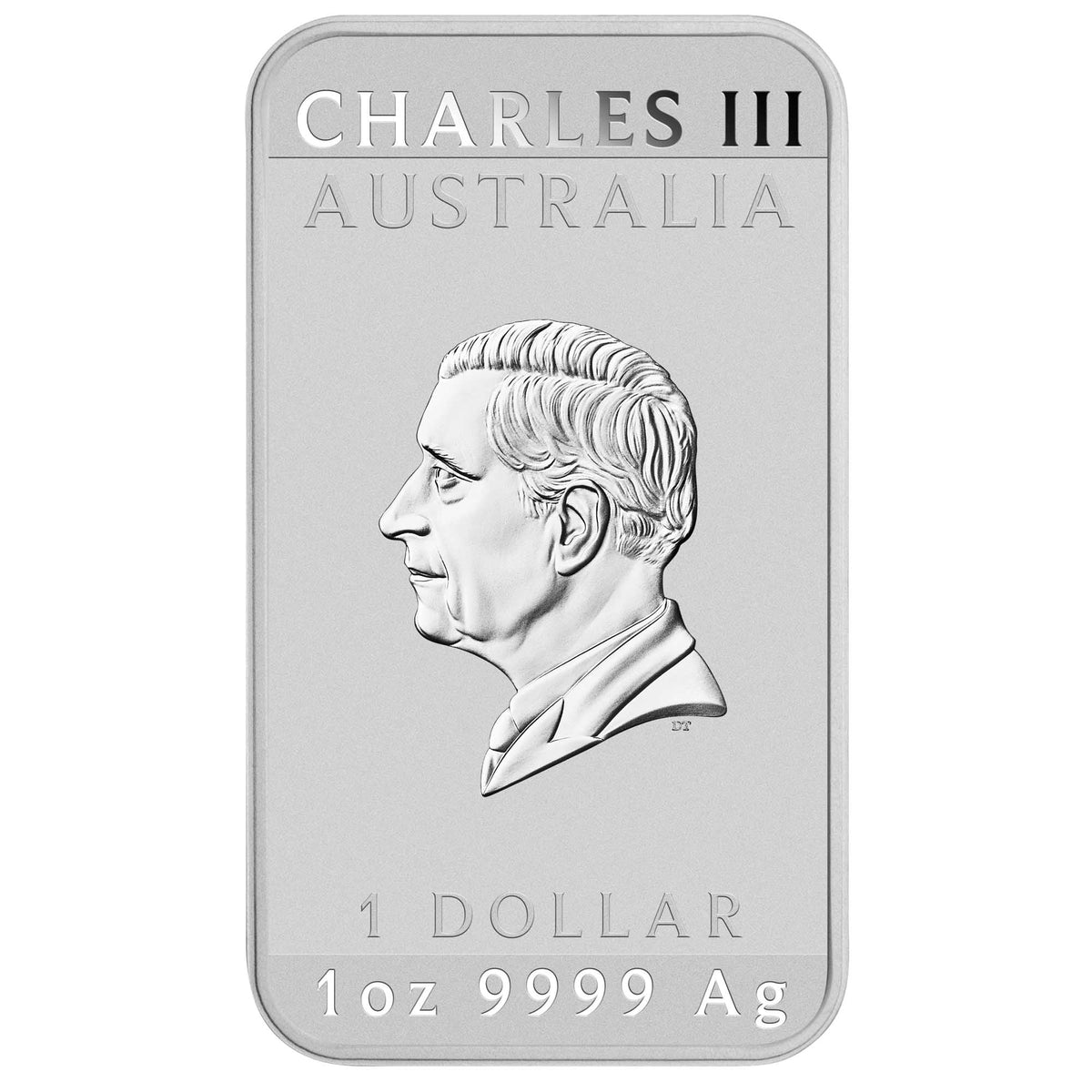 1oz silver 2026 Perth Mint Lunar Horse Rectangular minted bar .9999