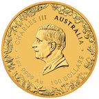 2026 1oz Perth Mint Wonders of Australia Outback gold bullion coin – obverse