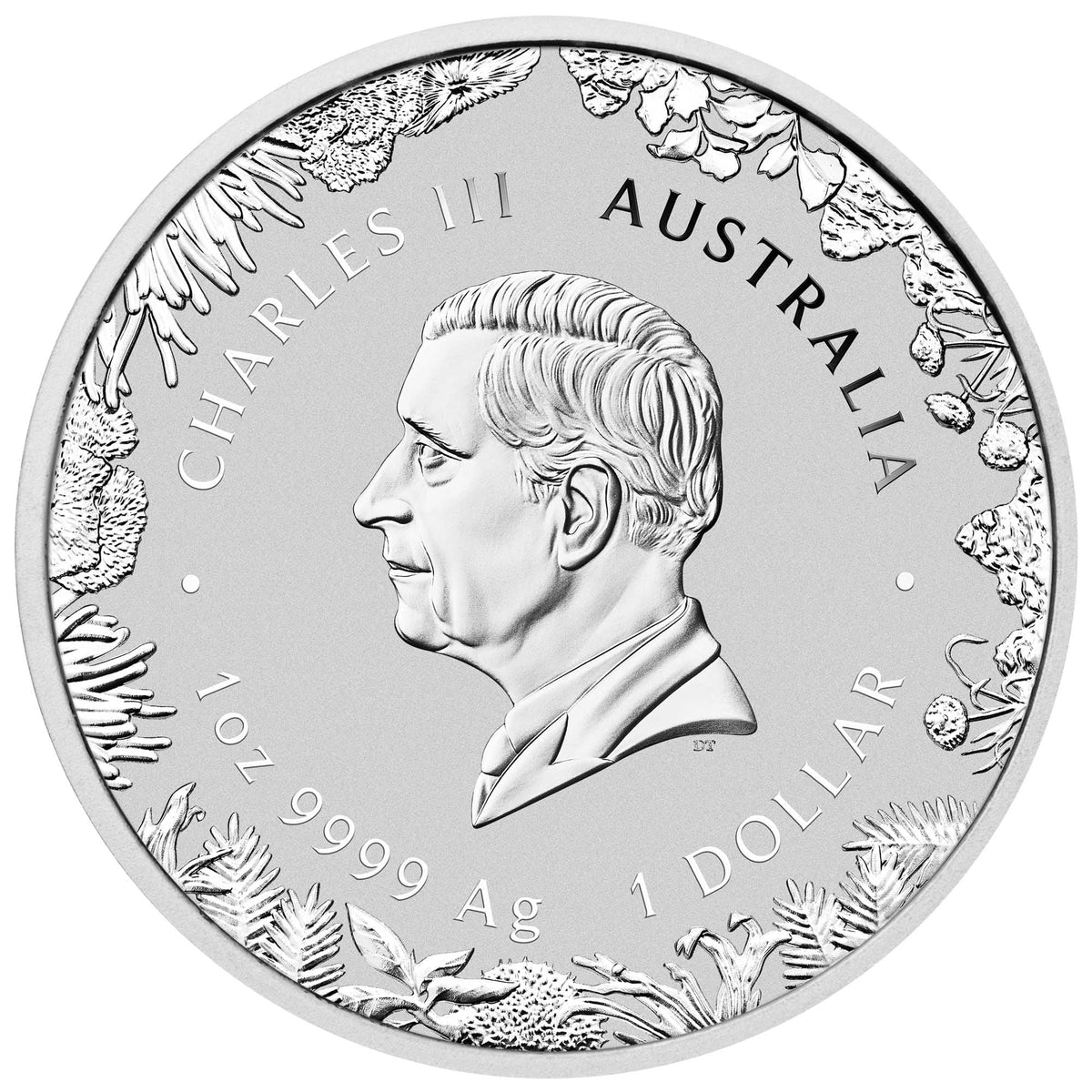 2026 1oz Perth Mint Wonders of Australia Outback silver bullion coin – obverse