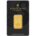 20g Perth Mint gold minted bar – reverse in assay packaging