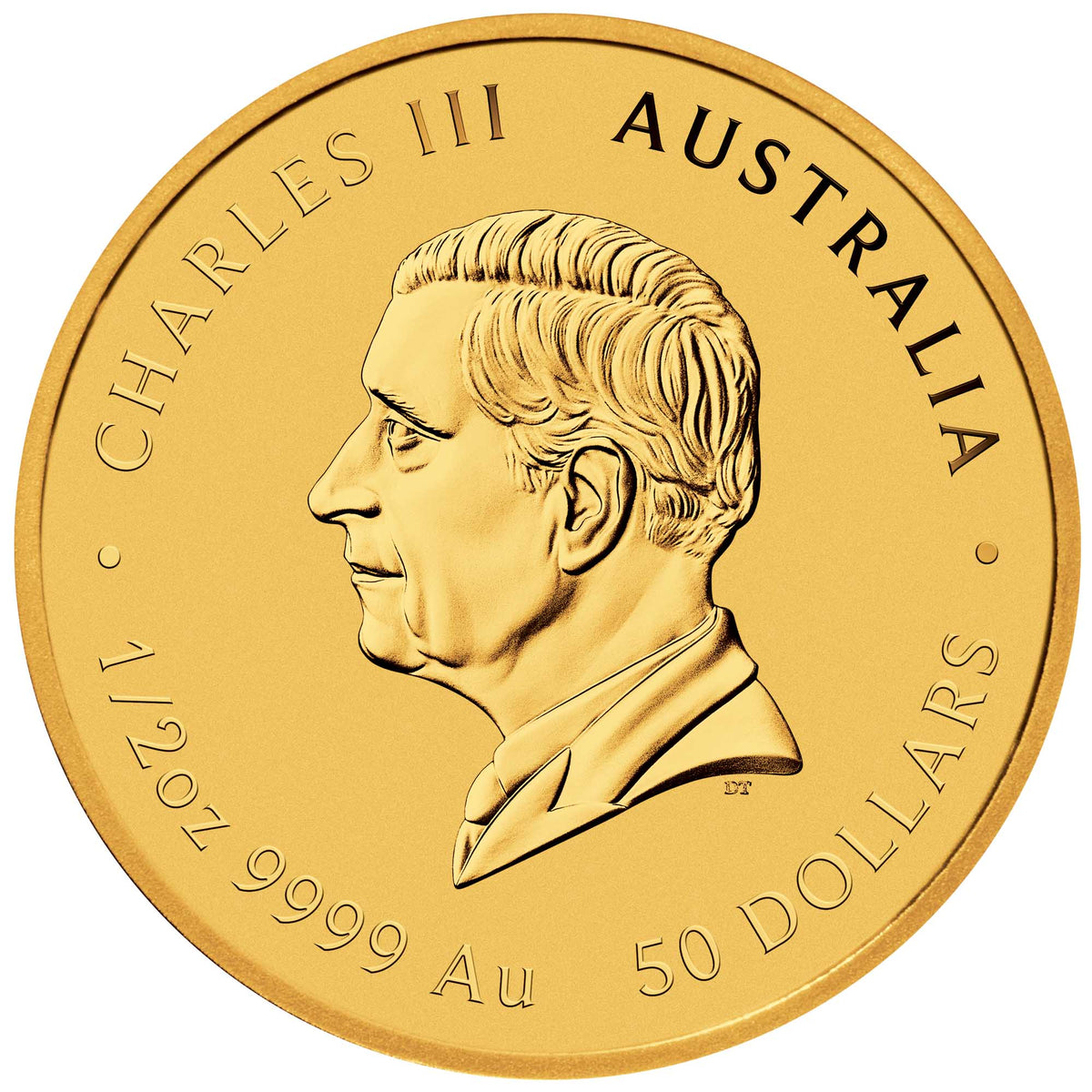 1/2oz Gold 2027 Perth Mint Year of Goat coin .9999
