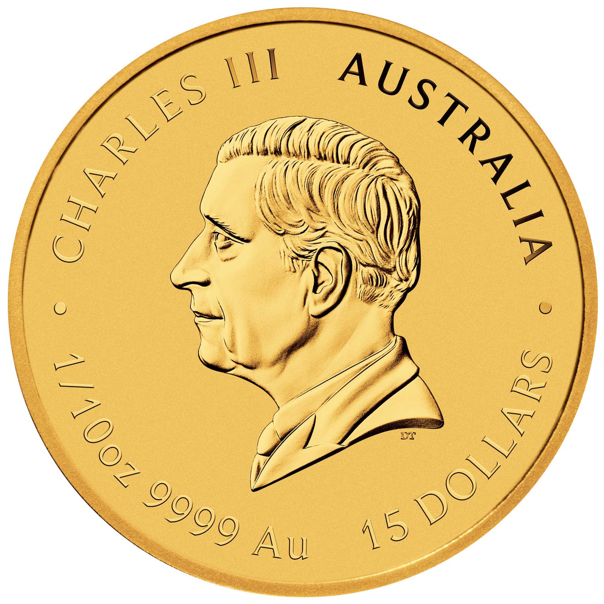 1/10 Gold 2027  Lunar S3 Perth Mint Goat coin .9999