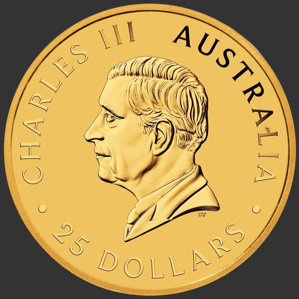 2026 1/4oz Perth Mint Gold Kangaroo 40th Anniversary bullion coin – obverse