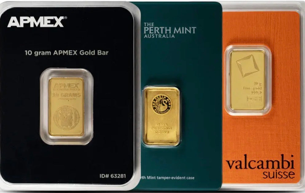 10g Gold Generic/Various Brands buyback bar .999