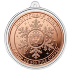 1oz Copper Scottsdale Nativity coin .999