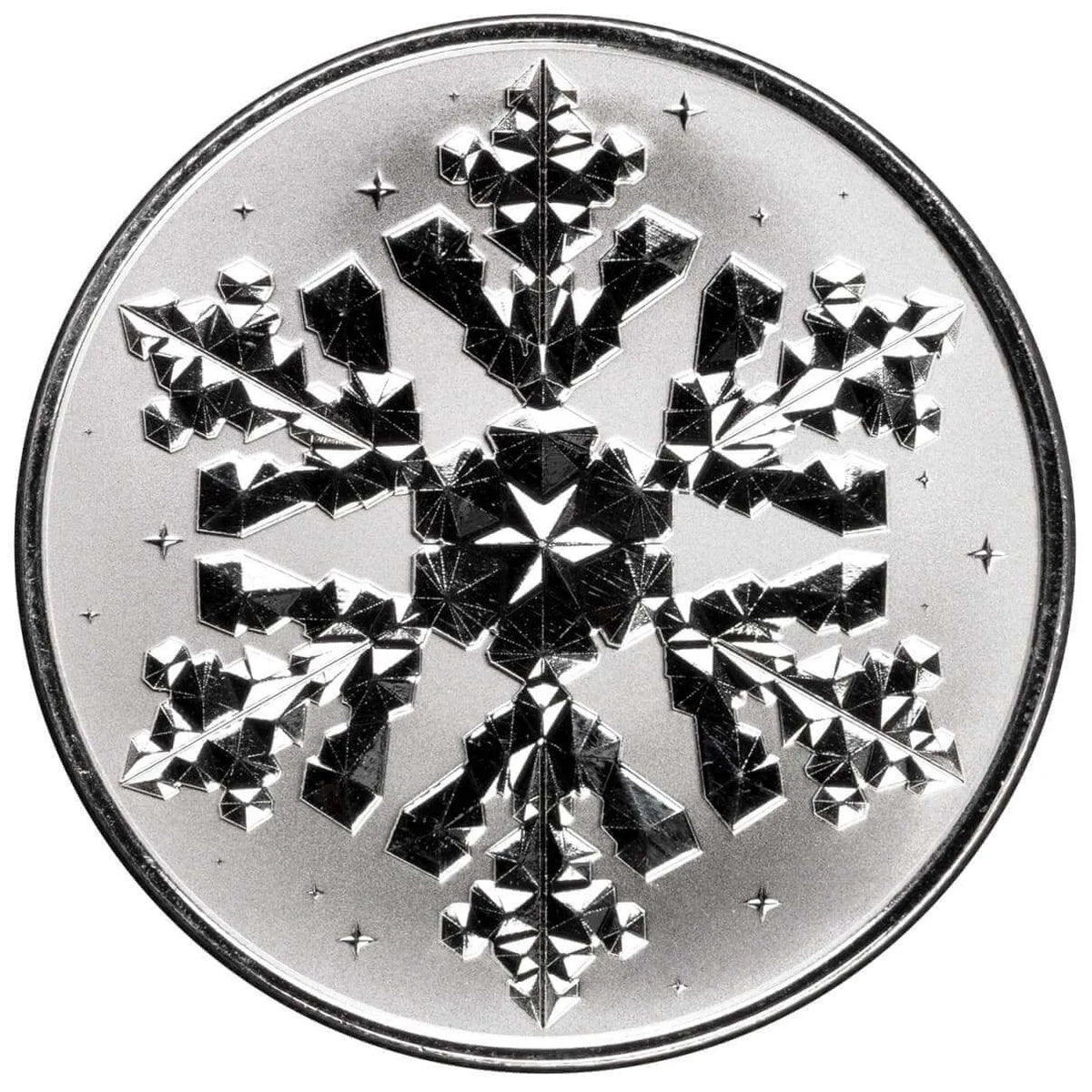 1oz Silver Scottsdale Snowflake coin .999