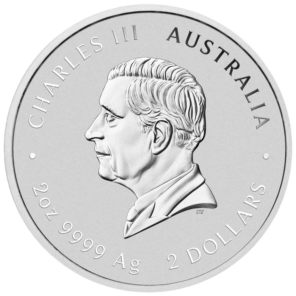 2oz Silver 2027 S3 Perth Mint Lunar Goat coin .9999