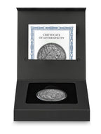 1oz Silver Republic of Liberia-MegaFauna Cave Lion coin .9999