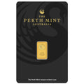 1g Perth Mint gold minted bar