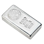 1kg Perth Mint silver cast bar – alternate view