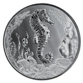 1oz Silver 2025 Samoa Seahorse coin .999