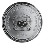 1oz Silver 2025 Samoa Seahorse coin .999