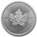 2026 1oz Royal Canadian Mint Silver Maple Leaf bullion coin – obverse