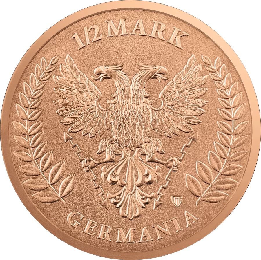 1/2oz Germania Mint Copper coin .999