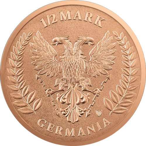 1/2oz Germania Mint Copper coin .999
