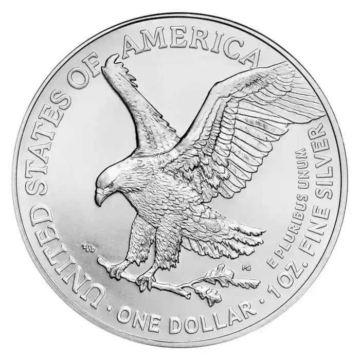 2026 1oz US Mint American Silver Eagle bullion coin – reverse