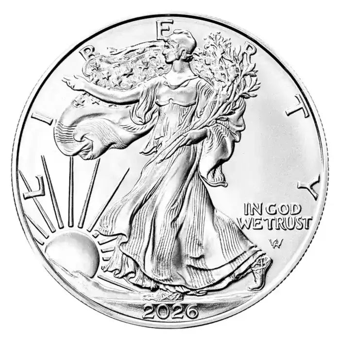 2026 1oz US Mint American Silver Eagle bullion coin – front