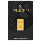 5g Perth Mint gold minted bar