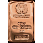 5oz Germania Mint Copper Cast Bar .9999