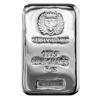 5oz Germania Mint silver cast bar