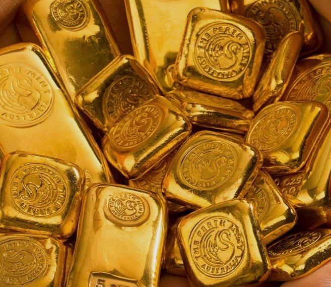 1oz Gold Buyback cast bar .999