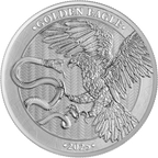 2025 1oz Germania Mint Malta Golden Eagle silver coin – obverse