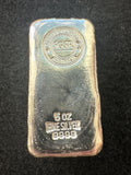 5oz Silver SGS Cast Bar .9999