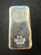 5oz Silver SGS Cast Bar .9999