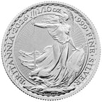 1/10 Silver Brittania minted coin .999