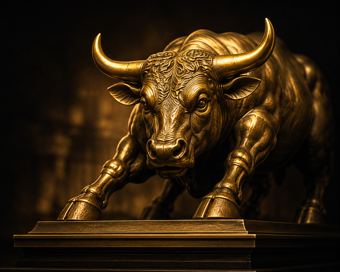 Darling Downs Bullion bronze bull sculpture