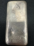 1kg Silver Generic buyback bullion bar .999