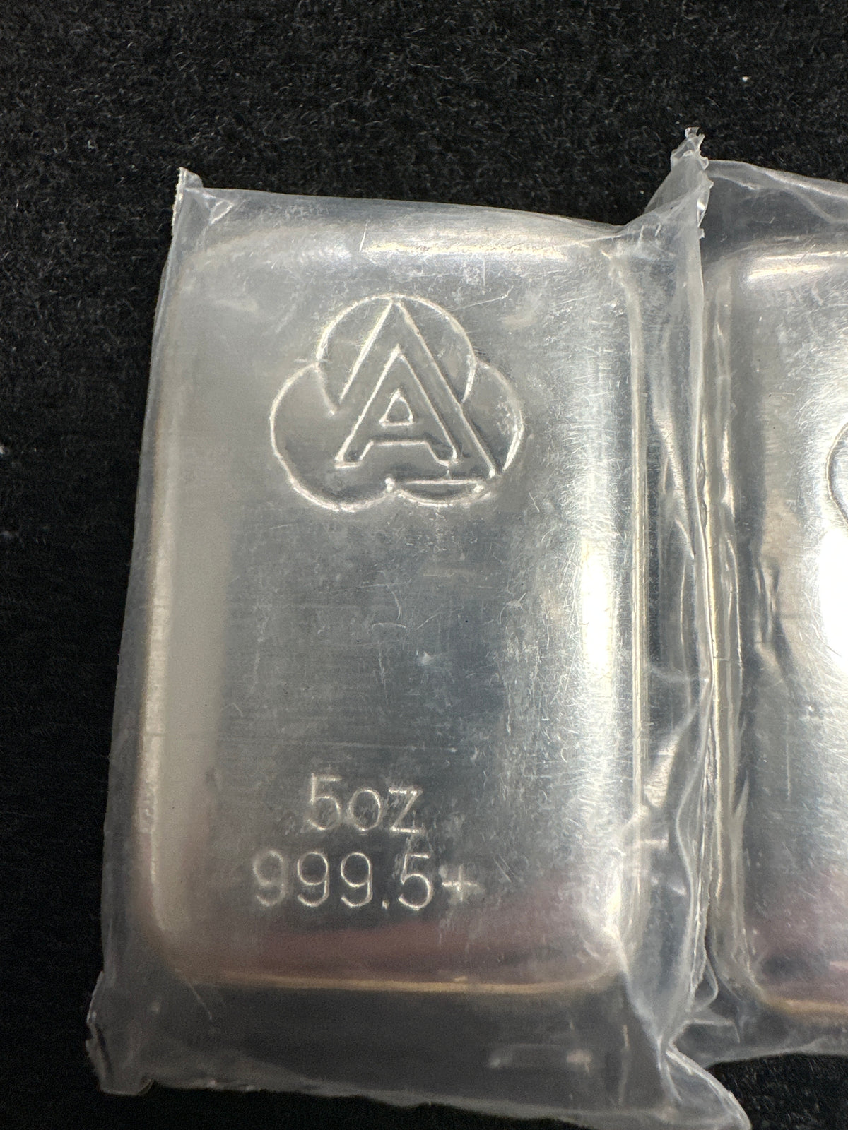5oz Silver Ainslie Bullion Bar .9995
