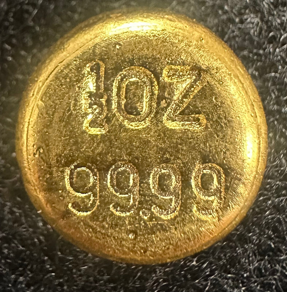 1/2oz Intrinsic Tender XAU Gold Cast Bar .9999