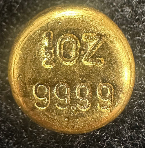 1/2oz Intrinsic Tender XAU Gold Cast Bar .9999