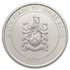 1oz Perth Mint James Bond 60th Anniversary 007 Silver Coin 2022 .9999