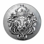 1oz Scottsdale Mint Lion Stacker silver round – alternate view