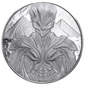 5oz Silver 2025 Scottsdale Mint Alien coin .999