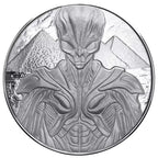 5oz Silver 2025 Scottsdale Mint Alien coin .999