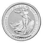1/4oz Silver Brittania bullion coin .999