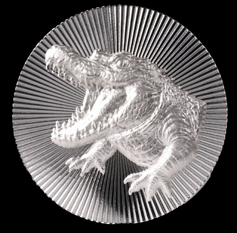 1oz Scottsdale Mint Croc Stacker Silver Round .999