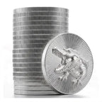 1oz Scottsdale Mint Croc Stacker Silver Round .999