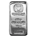 10oz Germania Mint silver cast bar