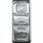 100g Germania Mint silver cast bar